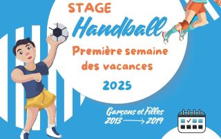 Évènements CAFC Stage de Handball