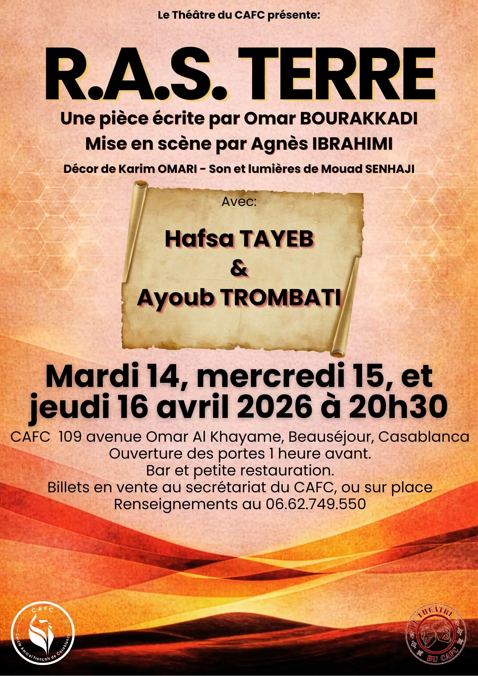 RAS TERRE CAFC RAS Terre Reseaux 26 mars 2026 RAS TERRE CAFC RAS Terre Reseaux